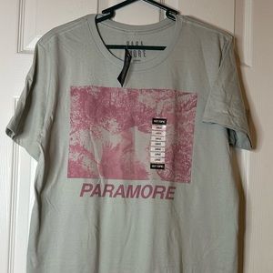 Paramore Tee Shirt - Grey Women’s size Large